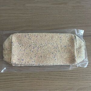 Tarte Gold Glitter makeup bag cosmetic pouch new zipper sparkle